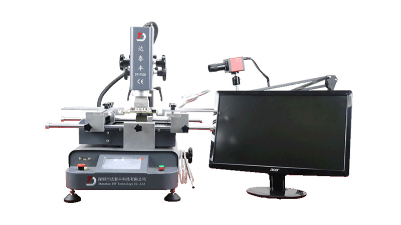 ​DT-F330D Full-screen visualized maintenance BGA rework station